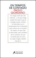 En Tiempos de Contagio di Paolo Giordano edito da SALAMANDRA