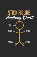 Stick Figure Anatomy Chart: Blank Lined Notebook (6 X 9 - 120 Pages) Simple Notebook Design for Gift / Daily Journals di Biology Publishing edito da INDEPENDENTLY PUBLISHED