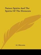 Nature Spirits and the Spirits of the Elements di Helene Petrovna Blavatsky, H. P. Blavatsky edito da Kessinger Publishing