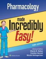 Pharmacology Made Incredibly Easy di Lippincott Williams &. Wilkins edito da LIPPINCOTT WILLIAMS & WILKINS