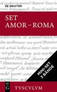 [Mini-Set AMOR - ROMA: Liebe und Erotik im alten Rom] 3 Bände di Ovid, Tibull edito da Gruyter, Walter de GmbH
