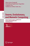 Swarm, Evolutionary, and Memetic Computing edito da Springer International Publishing