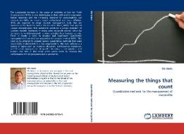 Measuring the things that count di Elli Malki edito da LAP Lambert Acad. Publ.