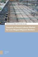 Towards a Decent Labour Market for Low-Waged Migrant Workers di CONNY RIJKEN edito da Amsterdam University Press