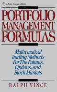 Portfolio Management Formulas di Ralph Vince, Vince edito da John Wiley & Sons