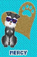 Schnauzer Life Mercy: College Ruled Composition Book Diary Lined Journal Blue di Foxy Terrier edito da INDEPENDENTLY PUBLISHED