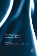 New Challenges in Immigration Theory edito da Taylor & Francis Ltd