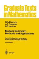 Modern Geometry - Methods and Applications di B. A. Dubrovin, A. T. Fomenko, S. P. Novikov edito da Springer New York