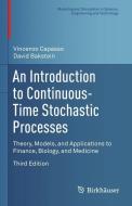 An Introduction to Continuous-Time Stochastic Processes di Vincenzo Capasso, David Bakstein edito da Springer-Verlag GmbH