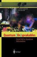 Quantum ( Un) speakables di Reinhold A. Bertlmann edito da Springer-Verlag GmbH