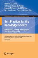 Best Practices For The Knowledge Society. Knowledge, Learning, Development And Technology For All edito da Springer-verlag Berlin And Heidelberg Gmbh & Co. Kg