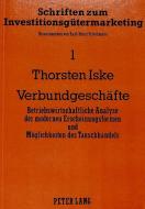 Verbundgeschäfte di Thorsten Iske edito da Lang, Peter GmbH