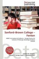 Sanford-Brown College - Fenton edito da Betascript Publishing