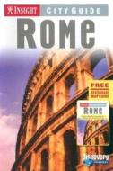 Rome Insight City Guide di Brian Bell edito da Apa Publications