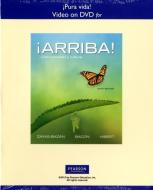 Video DVD (Pura Vida) for Arriba!: Comunicacion y Cultura di Eduardo Zayas-Bazan, Susan M. Bacon, Holly Nibert edito da PRENTICE HALL