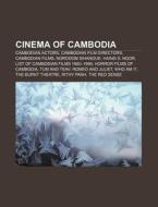 Cinema Of Cambodia: Horror Films Of Camb di Books Llc edito da Books LLC, Wiki Series