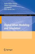 Digital Urban Modeling and Simulation edito da Springer Berlin Heidelberg