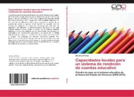Capacidades locales para un sistema de rendición de cuentas educativo di Berenice Flores edito da EAE