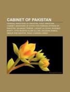 Cabinet Of Pakistan: Ministry Of Human R di Books Llc edito da Books LLC, Wiki Series