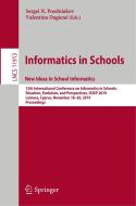 Informatics in Schools. New Ideas in School Informatics edito da Springer International Publishing
