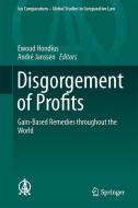 Disgorgement of Profits edito da Springer International Publishing