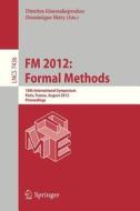 FM 2012: Formal Methods edito da Springer Berlin Heidelberg
