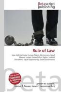 Rule of Law edito da Betascript Publishers