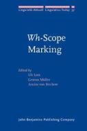 Wh-scope Marking edito da John Benjamins Publishing Co