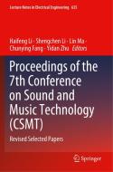 Proceedings of the 7th Conference on Sound and Music Technology (CSMT) edito da Springer Singapore