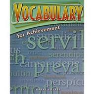 Great Source Vocabulary for Achievement: Student Edition Grade 11 Fifth Course 2006 di Margaret Ann Richek edito da Great Source Education Group