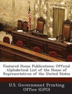Featured House Publications edito da Bibliogov