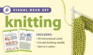 Knitting: Visual Deck Set di Editors Of Thunder Bay Press edito da Thunder Bay Press
