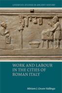 Work And Labour In The Cities Of Roman Italy di Miriam J. Groen-Vallinga edito da Liverpool University Press