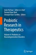 Probiotic Research in Therapeutics edito da Springer Singapore