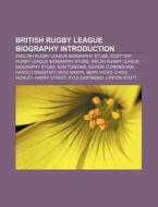 English Rugby League Biography Stubs, Scottish Rugby League Biography Stubs di Source Wikipedia edito da General Books Llc