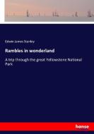 Rambles in wonderland di Edwin James Stanley edito da hansebooks
