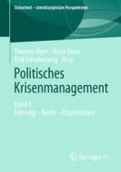 Politisches Krisenmanagement edito da Springer-Verlag GmbH
