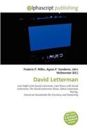 David Letterman edito da Vdm Publishing House