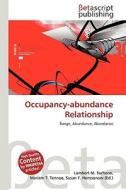 Occupancy-Abundance Relationship edito da Betascript Publishing