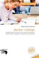 Barker College edito da Fer Publishing