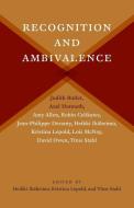 Recognition And Ambivalence edito da Columbia University Press