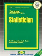 Statistician di Jack Rudman edito da National Learning Corp