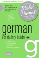 German Vocabulary Builder+ (learn German With The Michel Thomas Method) di Marion O'Dowd edito da Hodder & Stoughton General Division