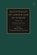 Restatement Of Labour Law In Europe edito da Bloomsbury Publishing Plc