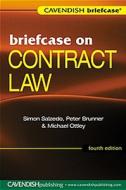 Briefcase on Contract Law di Salzedy, Simon Salzedy, Peter Brunner edito da Routledge Cavendish