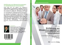 Einführung von Wissensmanagement in mittelständische Unternehmen di André Förster edito da AV Akademikerverlag