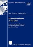 Einzelunternehmen in der Krise edito da Deutscher Universitätsverlag