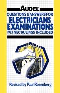Questions and Answers for Electrician's Examinations di Paul Rosenberg, John Rosenberg edito da John Wiley & Sons