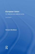 European Union di Richard McAllister edito da Routledge
