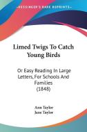 Limed Twigs to Catch Young Birds: Or Easy Reading in Large Letters, for Schools and Families (1848) di Ann Taylor, Jane Taylor edito da Kessinger Publishing
